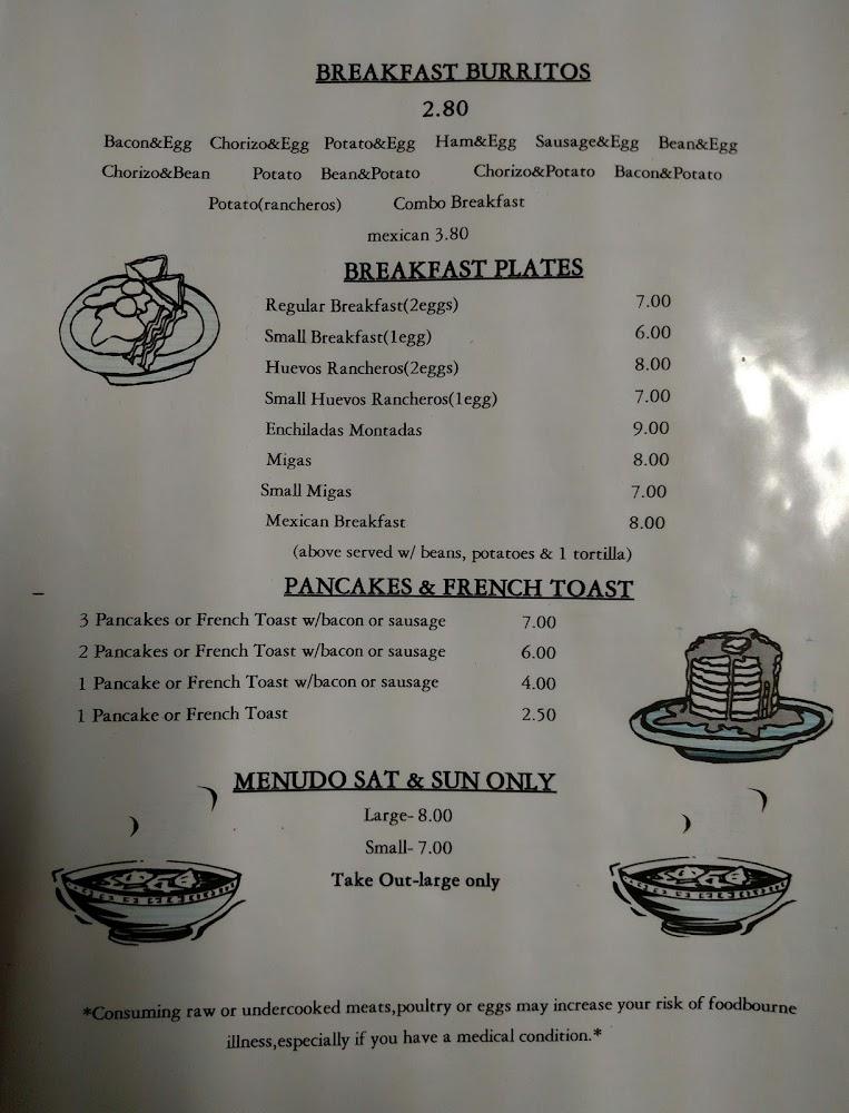 El Nopal Cafe Menu image 4